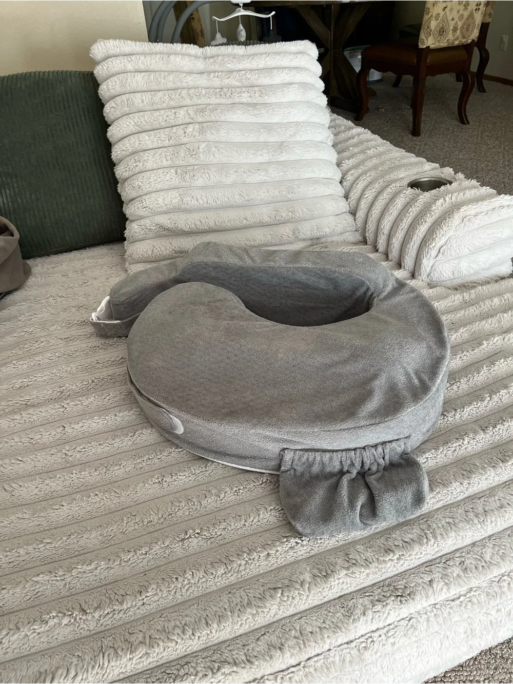 My Brest Friend Nursing Pillow - Evening grey